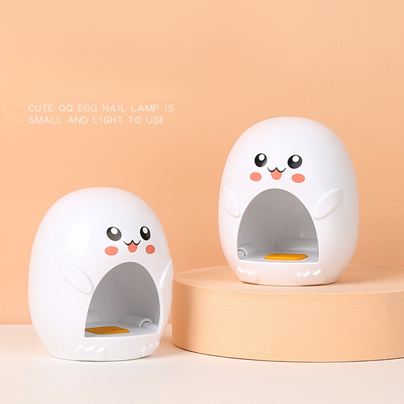 Đèn Led Uv Hong Khô Sơn Móng Tay Hình Quả Trứng Dễ Thương