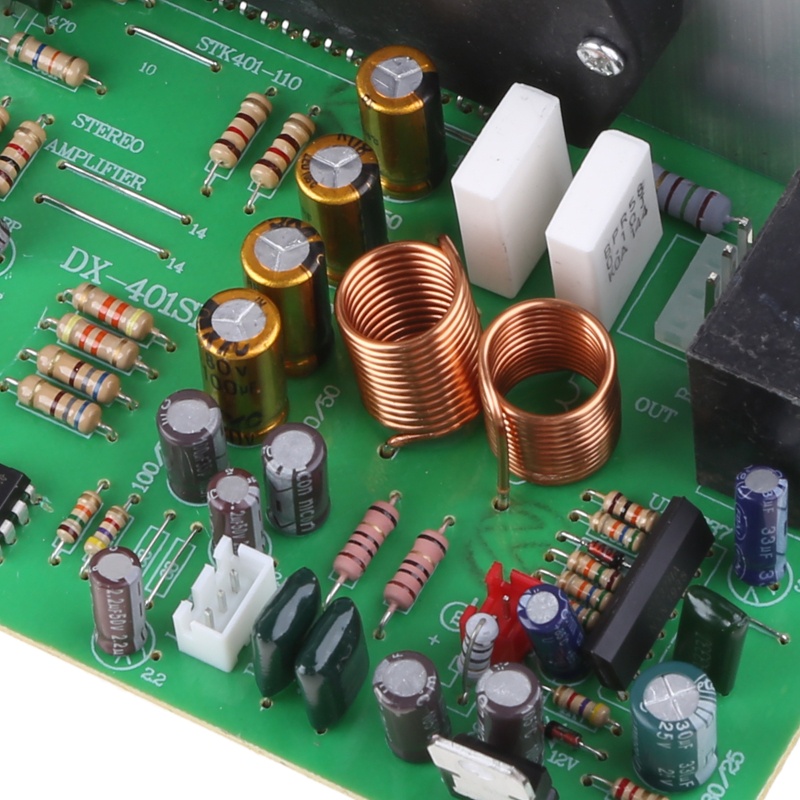 Bảng Mạch Khuếch Đại Âm Thanh Tự Làm STK401 140W+140W