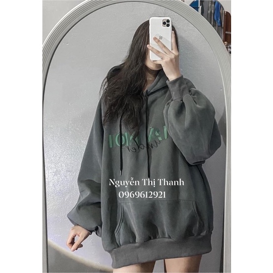Áo hoodie nỉ bông tay bồng | BigBuy360 - bigbuy360.vn