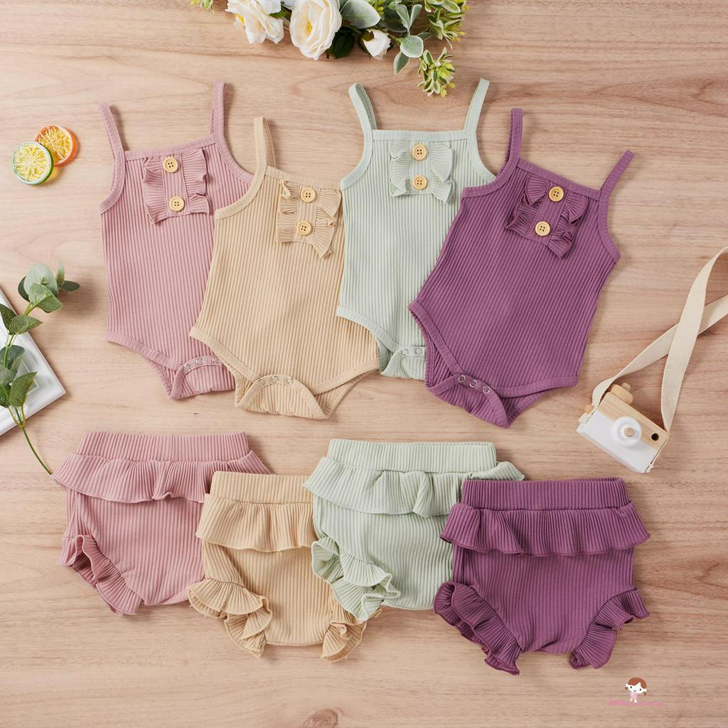 Set Đồ 2 Mảnh Dễ Thương Cho Bé Gái 7-0 - 24 Tháng Tuổi