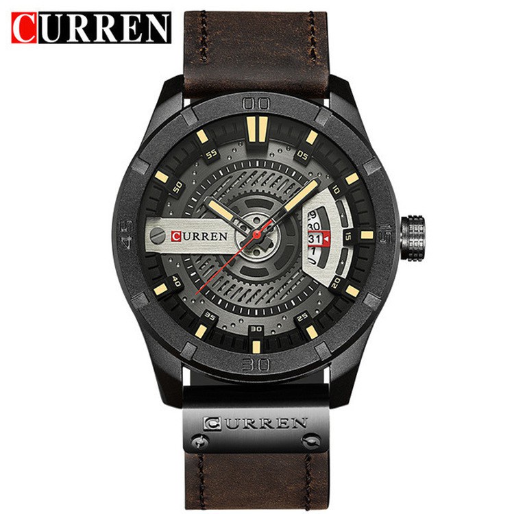 Đồng hồ thời trang nam dây da cao cấp Curren 8301 - Hàng mới về