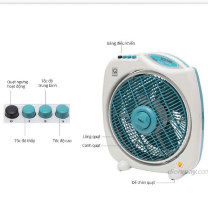 Quạt bàn đảo senko BD1012