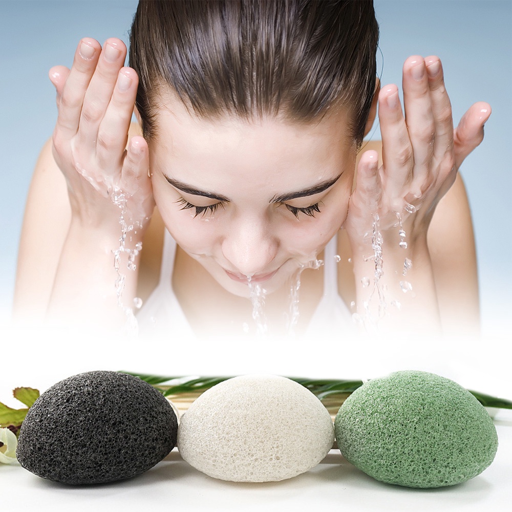 Bộ Mút Trang Điểm Konjac 6 Màu Tự Nhiên