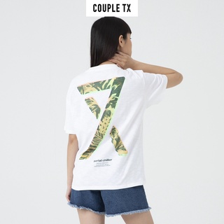 Áo Thun Nữ In Logo Lồng Họa Tiết Couple TX WTS 2146