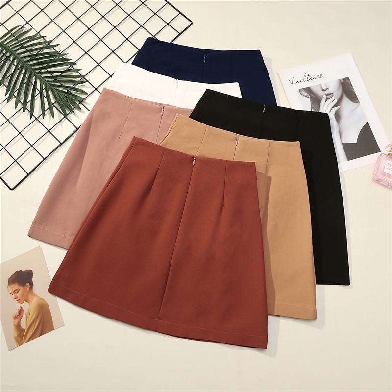 Chân váy chữ A kiểu xếp ly (XS,S,M,) Quảng Châu - Hachi | BigBuy360 - bigbuy360.vn