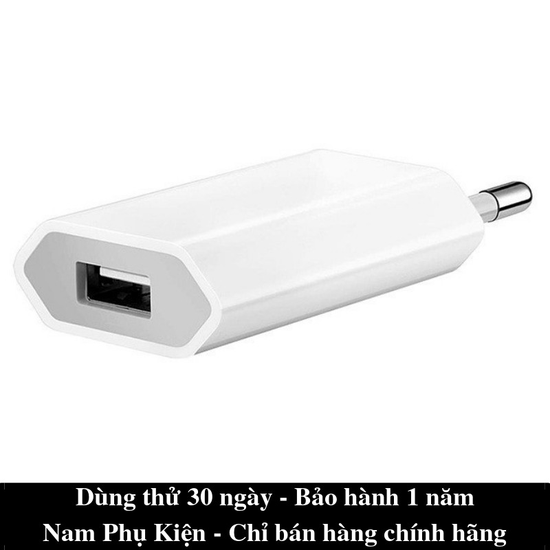 Củ sạc Iphone 5W Chuẩn Hãng