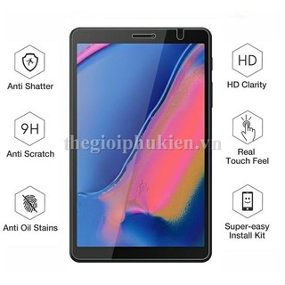 Tấm dán kính cường lực samsung galaxy tab a plus 8.0 spen 2019 p205 chống xước, chống vỡ màn hình