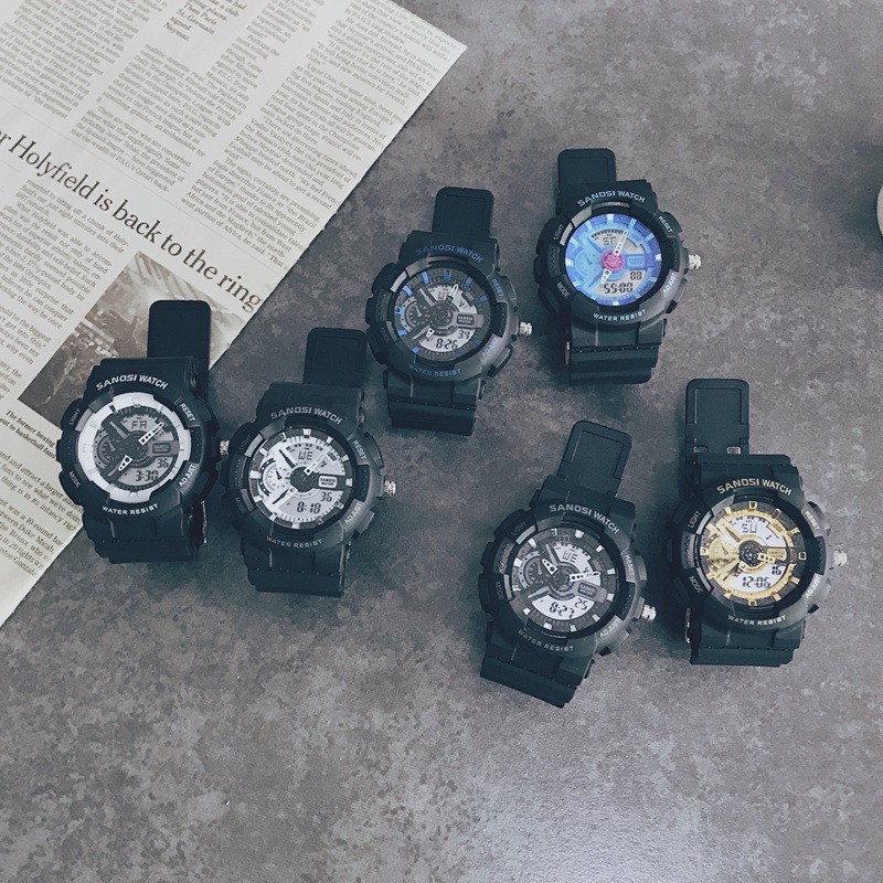 Đồng hồ thể thao Nữ SANOSI WATCH VIP size 36mm.