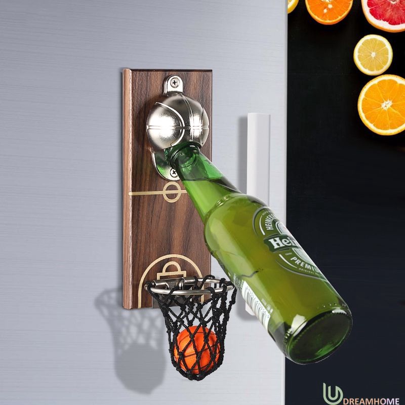 Dụng Cụ Khui Nắp Chai Hình Quả Bóng Rổ Độc Đáo
