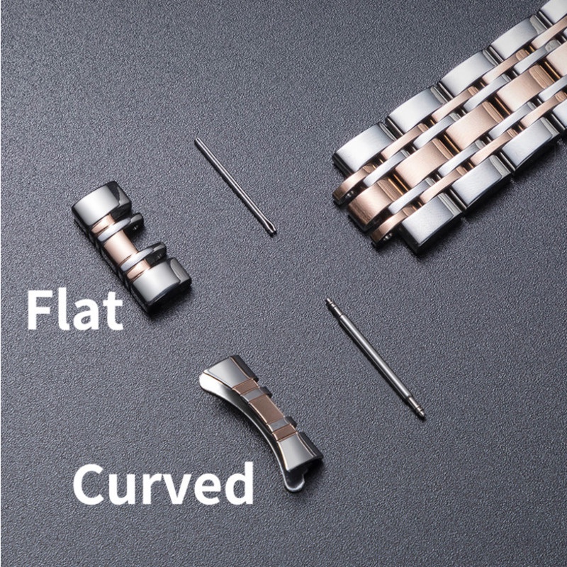 Dây Đồng Hồ Bằng Thép Không Gỉ 14 / 16 / 17 / 18 / 22 / 24mm Tissot 1853 Couturier T035