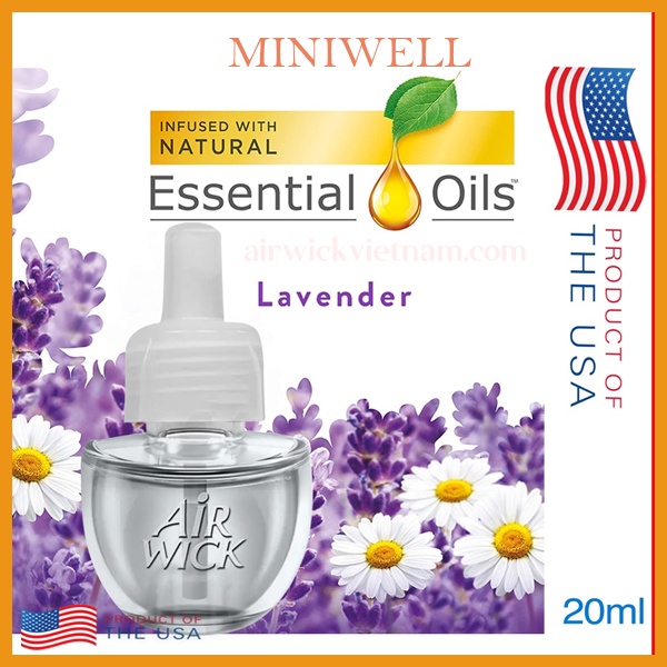 Tinh Dầu Thơm Cắm Điện Airwick Của Mỹ Chai Lẻ 20ml Tách Vỉ 🇺🇸 Có Bill