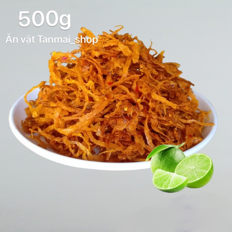 MỰC KHÔ XÉ SỢI TẨM VỊ LOẠI NGON LOẠI 300G/500G
