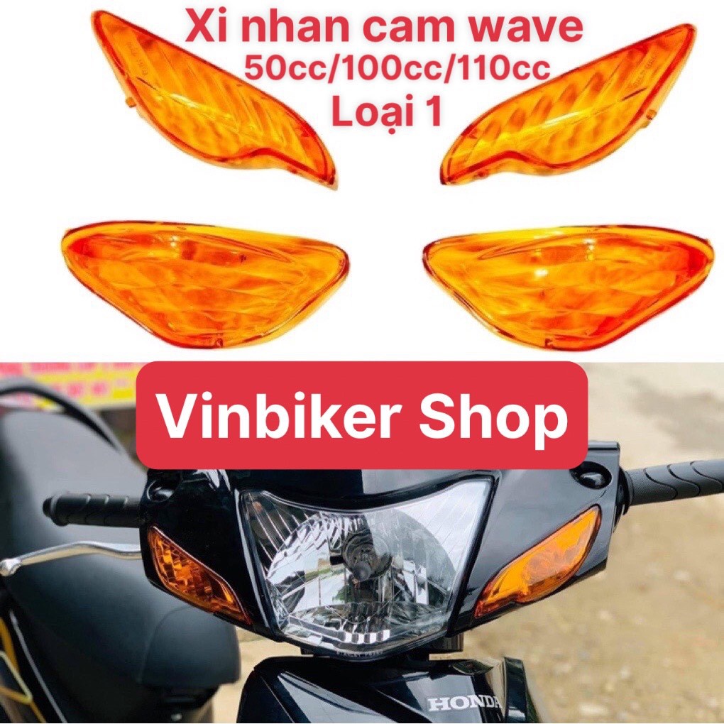 Xi Nhan cam trước + sau lắp cho xe wave 2007 đến 2021 (100cc 50cc 110cc) siêu đẹp Hàng Loại 1