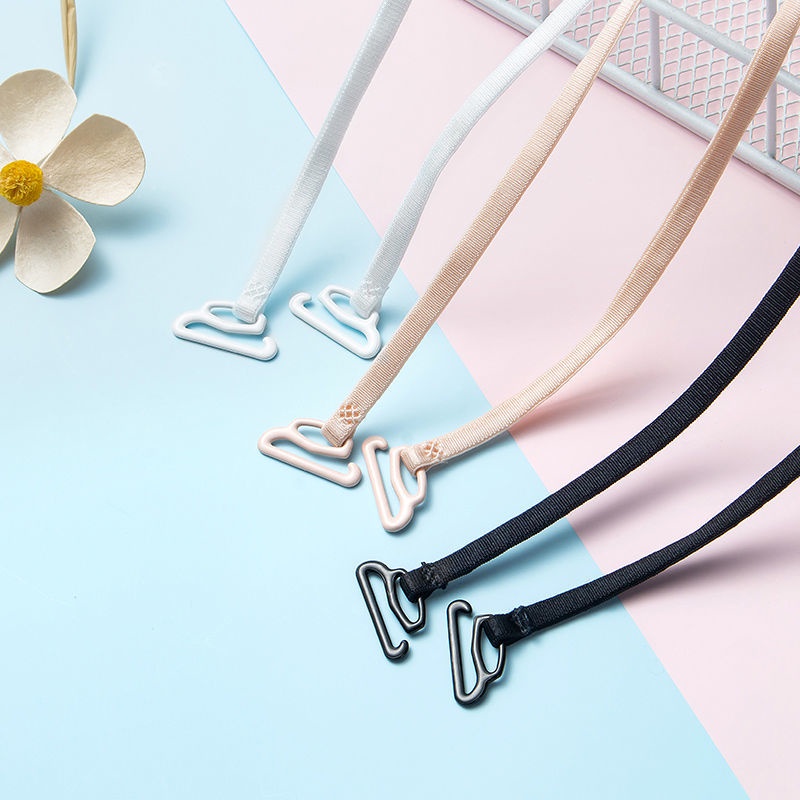1 Cặp Dây Áo Ngực Vô Hình Chống Trượt Đa Năng Có Thể Tháo Rời
