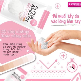 Muối tắm tẩy tế bào chết Alpha Arbutin Thái Lan 300g