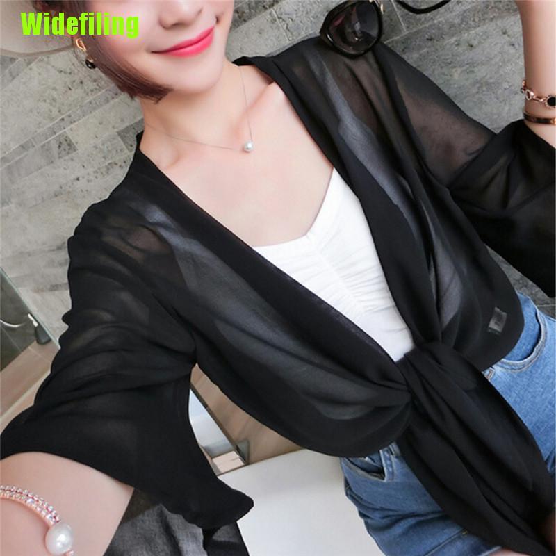 Áo Khoác Voan Mặc Ngoài Bikini Cho Nữ