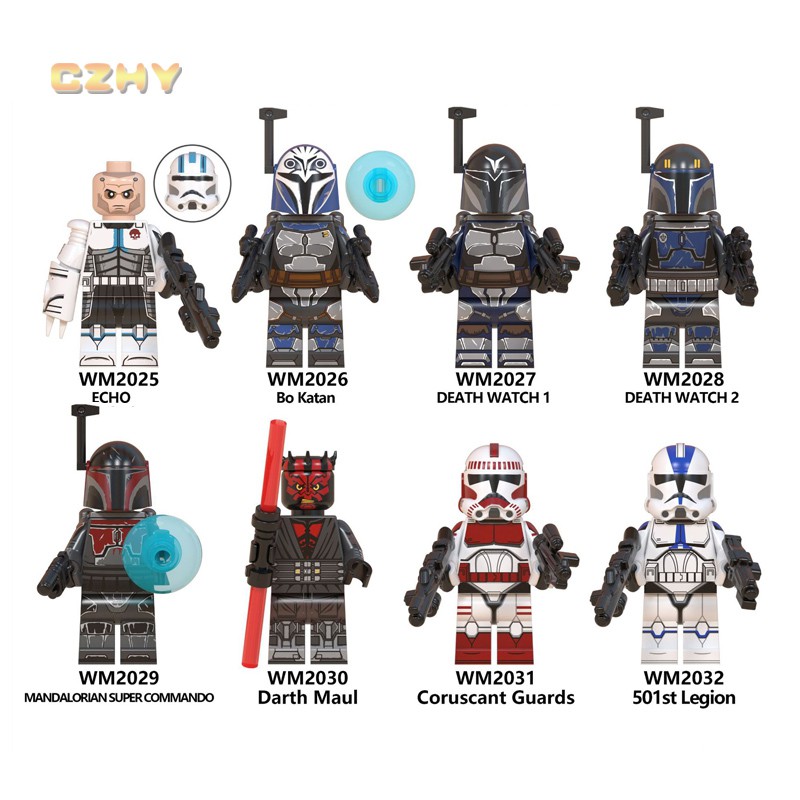 Mô Hình Đồ Chơi Mini Nhân Vật Chiến Tranh Star war Series TCW S7