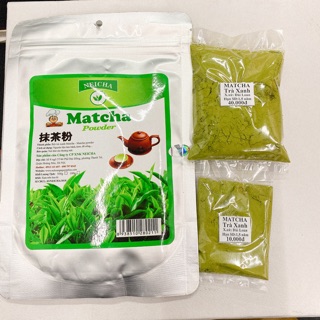 Bột trà xanh matcha làm bánh