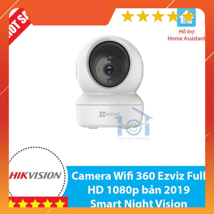 GIÁ HÂP DÃN Camera Wifi 360 Ezviz Full HD 1080p bản 2019 - Smart Night Vision - C6N GIÁ HÂP DÃN