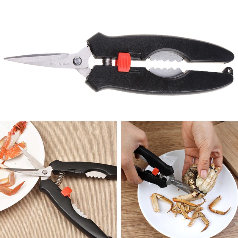 Kéo Cắt Hải Sản 7inch Bằng Thép Không Gỉ