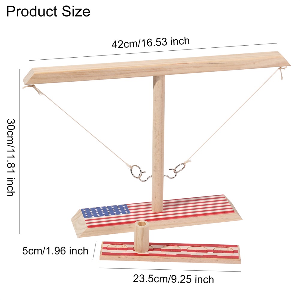 Bộ Đồ Chơi Rút Vòng Gỗ Thú Vị Dành Cho Người Lớn | BigBuy360 - bigbuy360.vn