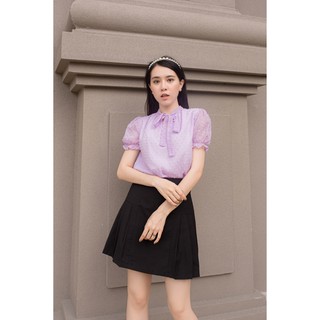 MINX - Áo Chiffon Bow Tie Blouse