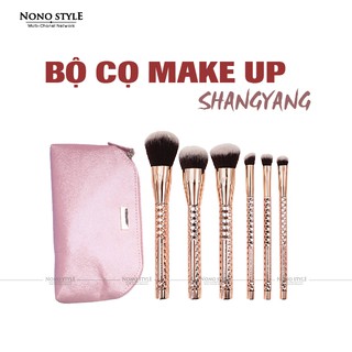 [Tặng Túi Đựng] Bộ Cọ Trang Điểm Makeup 6 món - Lông Mềm Mịn - Đàn Hồi Cao - Chất Lượng - SHANGYANG