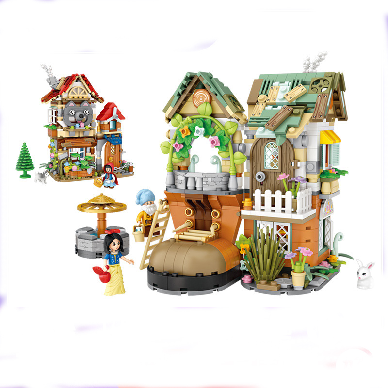 Đồ chơi mô hình LOZ 1225-1226 lắp ghép nhà búp bê mini