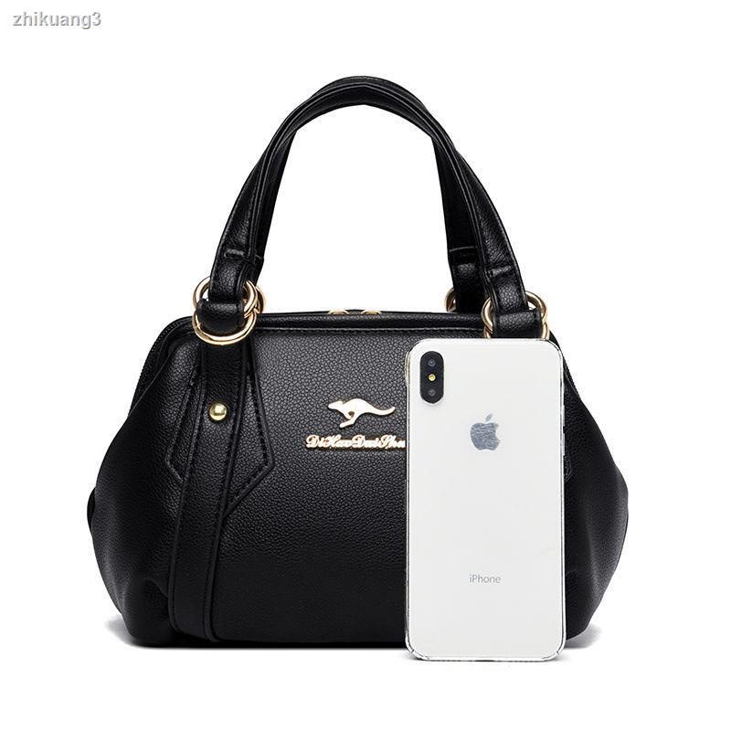 Chính Hãng Da Thật Chính Hãng Túi Xách Nữ 2021 Trung Niên Mẹ Túi Xách Nữ Đơn Giản Da Mềm Túi Nhỏ Túi Mua Sắm