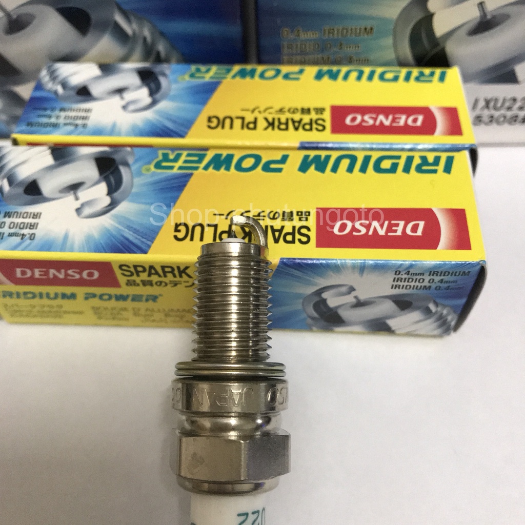 Bugi Iridium Denso chính hãng mã IXU22 cho xe Matiz 4, Spark, Suzuki Swift, Etiga.