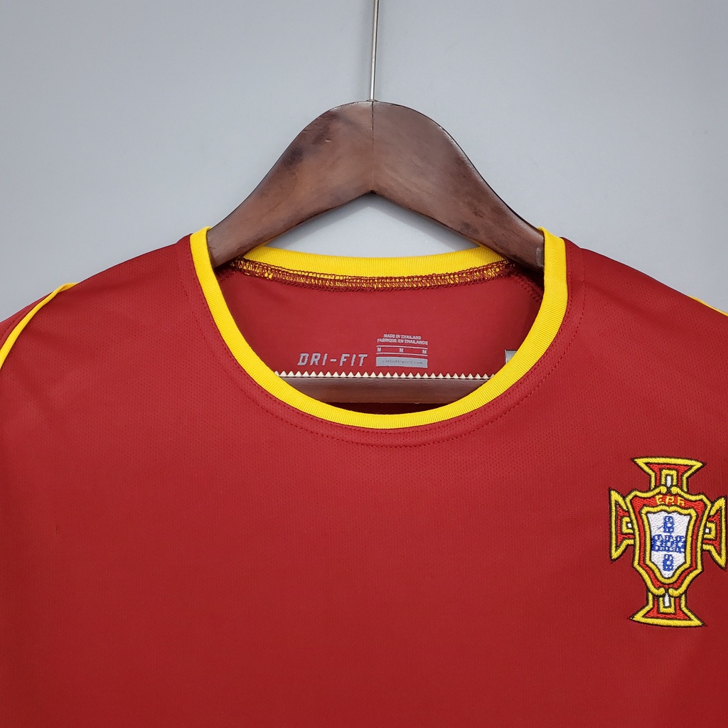 Áo Thun Bóng Đá Đội Tuyển Bồ Đào Nha Ronaldo 2002 2012 2016