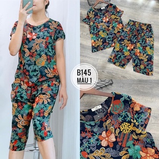 Bộ lanh mặc ở nhà vnxk xịn đẹp, bộ lanh nhung Fredy B145