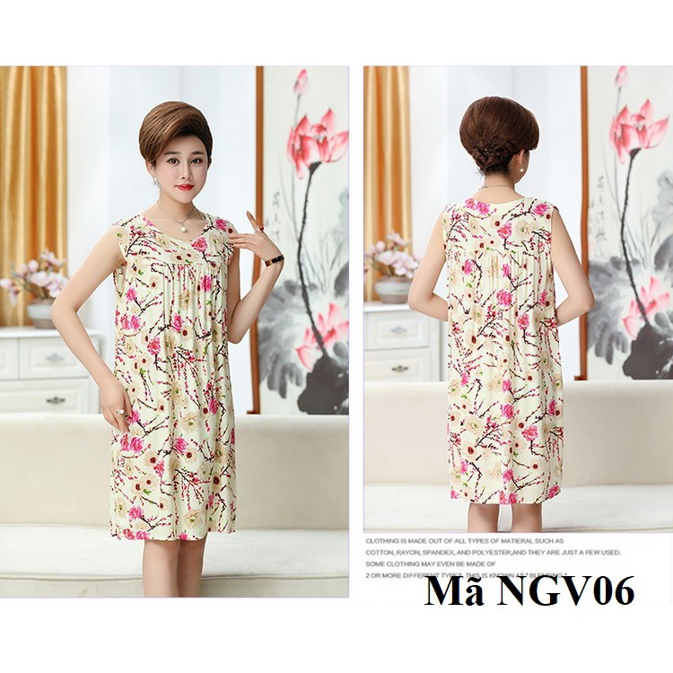 Váy, đầm ngủ mặc nhà cho người trung niên, người lớn tuổi đẹp trẻ | BigBuy360 - bigbuy360.vn