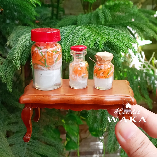 Mô Hình Dưa Giá Ngâm Chua 01 Tỉ Lệ 1/12
