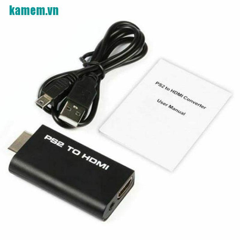 Đầu chuyển đổi Ps2 sang Hdmi có cổng âm thanh 3.5mm cho HDTV