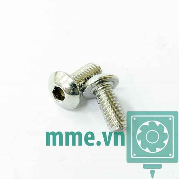 Bulong lục lăng đầu tròn inox 304