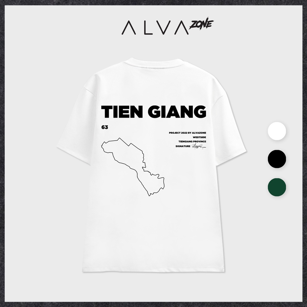 Áo Thun Tiền Giang LocalBrand Phông Cổ Tròn Tay Lỡ Unisex Nam Nữ Thế Hệ Genz