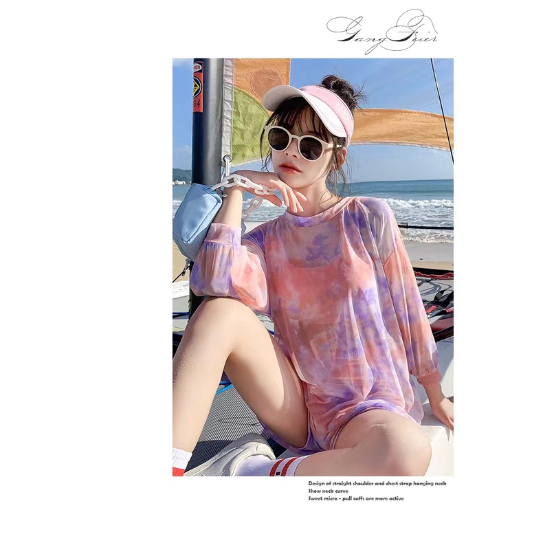 Bộ Đồ Bơi Ba Mảnh Thời Trang Hàn Quốc Dành Cho Nữ 2022