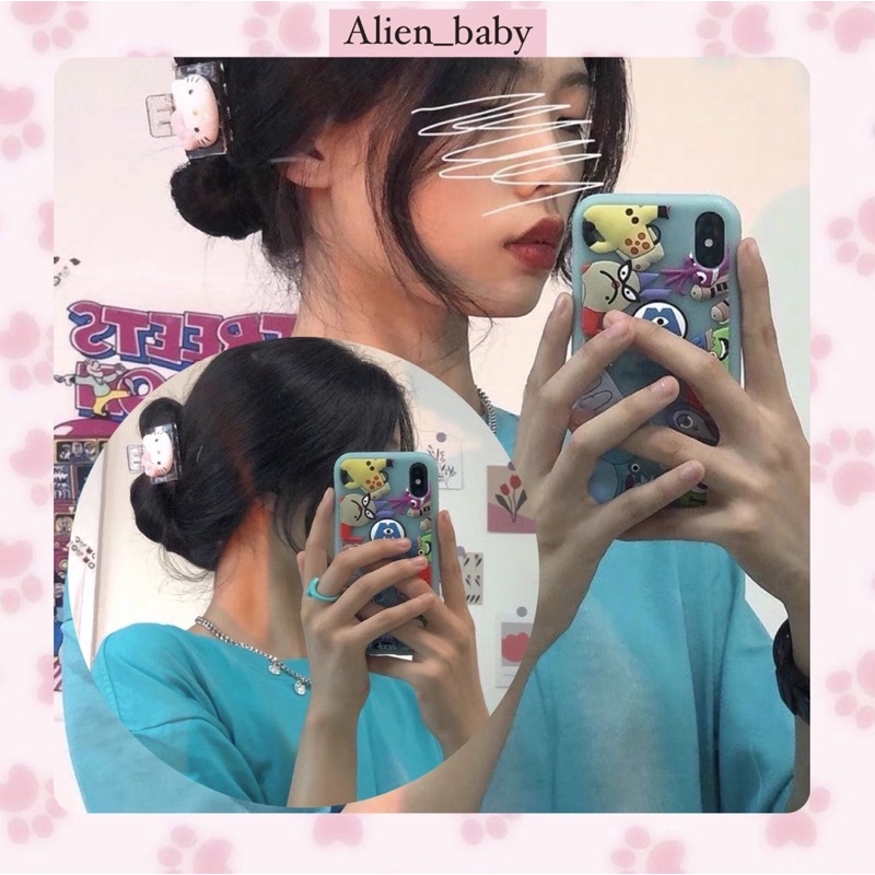 SẴN kẹp tóc hello kitty