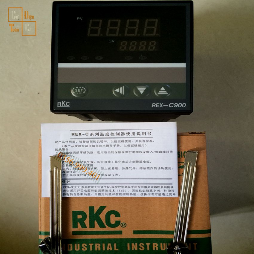 Bộ điều khiển nhiệt độ RKC C900 mặt 96x96 92x92