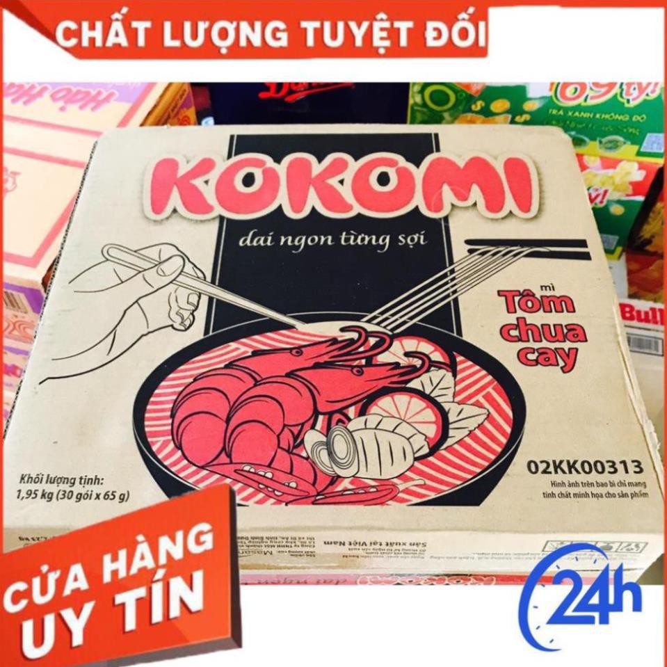 Gói mì tôm kokomi tôm chua cay 65gr