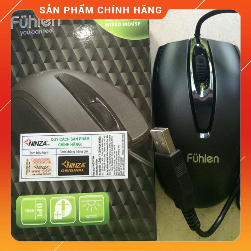 Chuột quang Fuhlen L102 - TEM CHUẨN NINZA