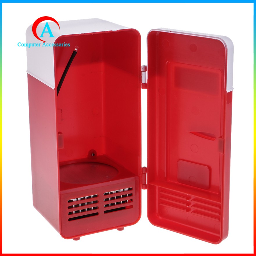 Tủ Lạnh Mini Tích Hợp Đèn Led Sạc Usb