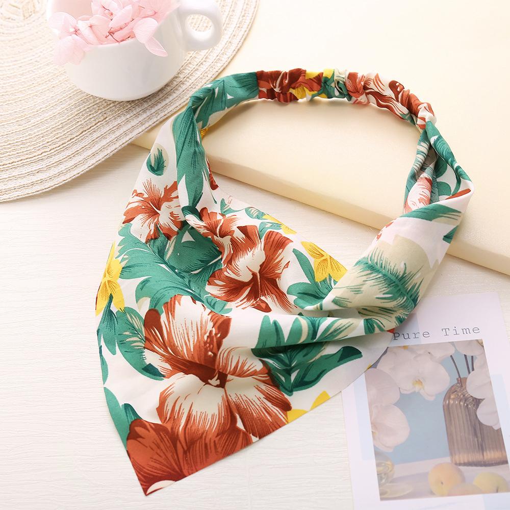 Băng Đô Cài Tóc Họa Tiết Hoa Thời Trang Cho Nữ