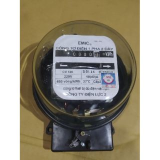 Công Tơ Điện 1 Phá 2 Dây Cho Gia Đình, Phòng Trọ