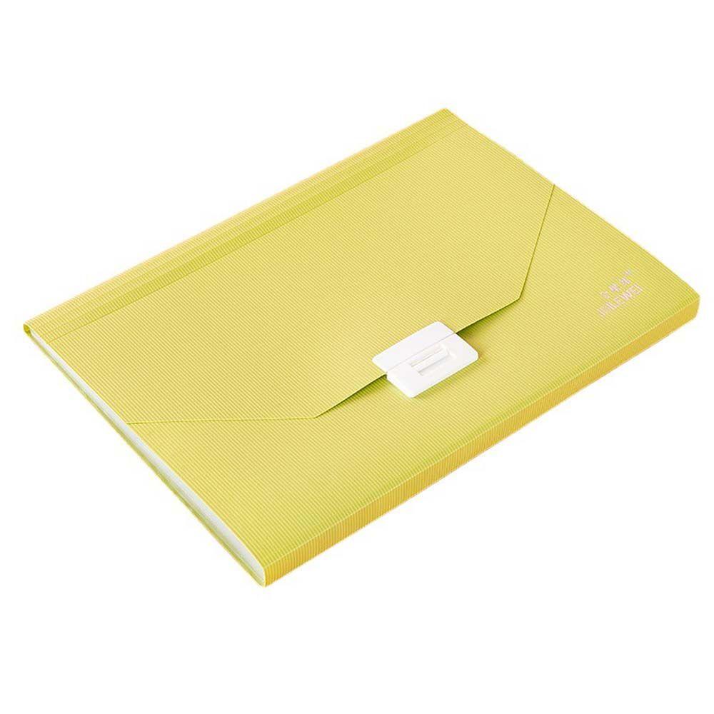 PEWANY Túi Đựng Tài Liệu 7 Ngăn Dạng Đứng Kèm Thẻ Tiện Dụng Cho Học Sinh / Văn Phòng