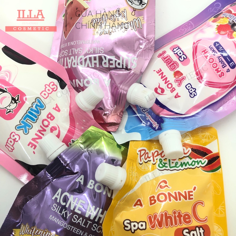 Muối Tắm Bò Thái Lan A Bonne Spa Milk Salt Tẩy Tế Bào Chết Muối Tắm Con Bò Túi 350g | BigBuy360 - bigbuy360.vn