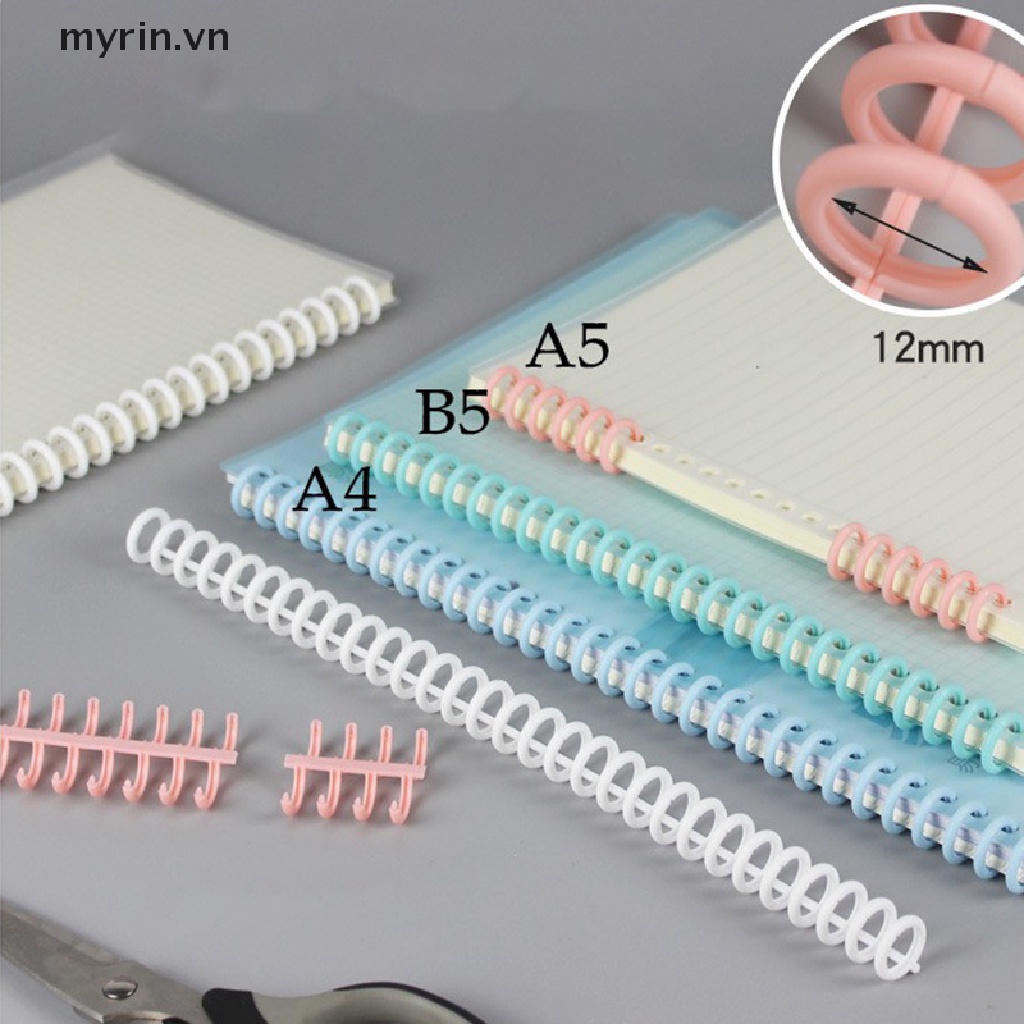 Vòng Kẹp Giấy A4 A5 A6 30 Lỗ Bằng Nhựa