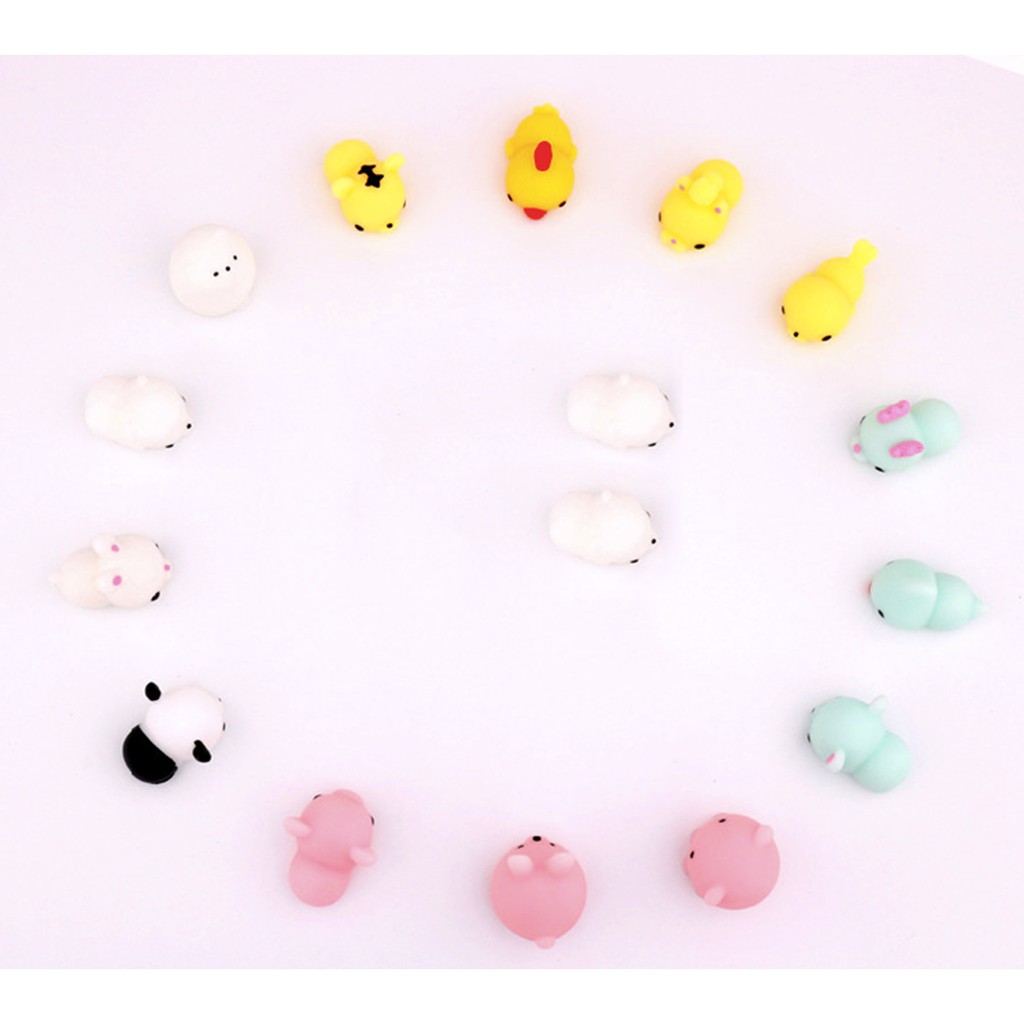 Đồ Chơi Squishy Mochi Hình Thú Cực Dễ Thương T006