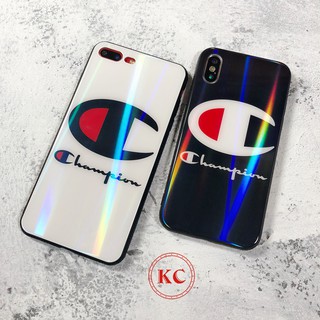 Ốp lưng kính Iphone - Champion